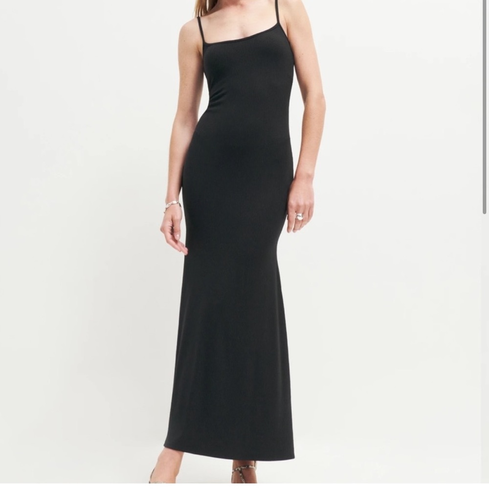 Reformation Ribbed Spaghetti Strap Maxi Dress in XL